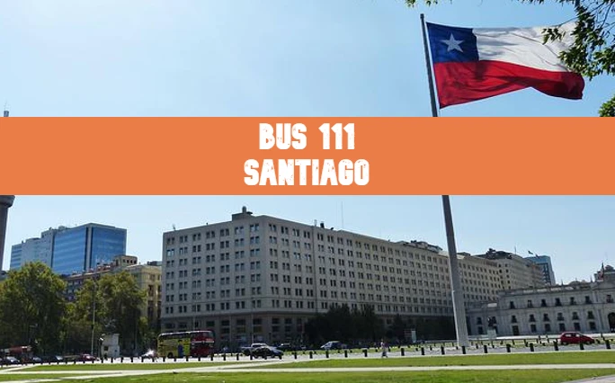 Santiago Micro Línea 111: Recorridos, horarios y mapa