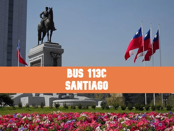 Línea 113c Santiago: Recorridos, mapa y horarios