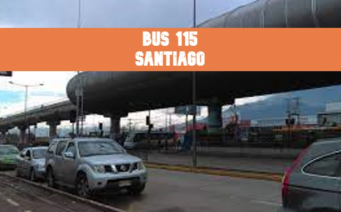 Micro Línea 115 Santiago: Recorrido, horarios y mapa