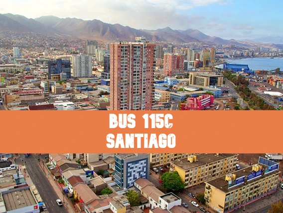 Micro Línea 115c Santiago: Mapas, recorridos y horarios