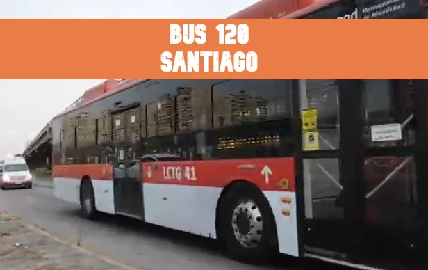 Micro Línea 120 Santiago: Recorridos, mapa y horarios