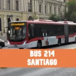 Micro Línea 214 Santiago: Mapa, recorridos y horarios