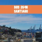 Micro Línea 264N Santiago: Recorridos, horarios y mapa