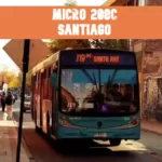 Micro Línea 208C Santiago: Recorrido, horarios y mapa