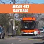 Micro 403 Santiago