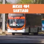 Micro 404 Santiago