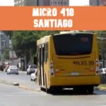 Micro 418 Santiago