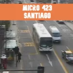Micro 423 Santiago
