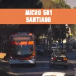 Micro 501 Santiago