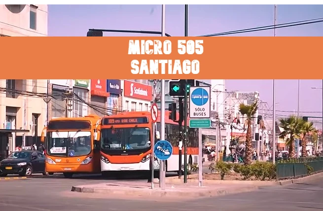 Micro 505 Mapas Recorrido y Horarios