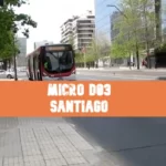 Micro D03 Santiago