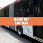 Micro D07 Santiago Micro D07 Mapas Recorrido y Horarios