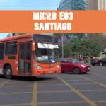 Micro E03 Santiago