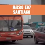 Micro E07 Santiago