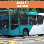 Micro F11 Santiago