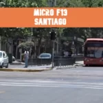 Micro F13 Santiago